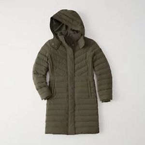Abercrombie Stretch Mid Thigh Parka